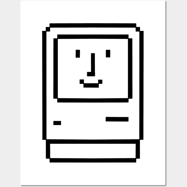 Macintosh classic happy Wall Art by Apple